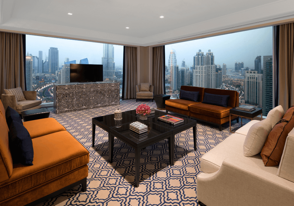 Taj Dubai Grand Luxury Suite Burj View 1