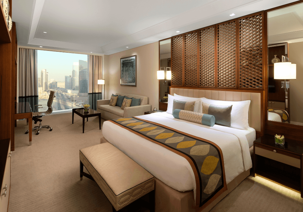 Taj Dubai Luxury Family City View Room King Bed 1